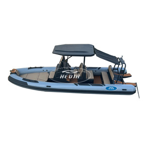 Hedia 2026 Nouveau RHIB 660 6,6m 7m Coque en aluminium stable <span class=keywords><strong>Semi</strong></span>-<span class=keywords><strong>rigide</strong></span> <span class=keywords><strong>Bateau</strong></span> pneumatique de pêche 23 pieds Luxe Hypalon <span class=keywords><strong>Bateau</strong></span> <span class=keywords><strong>semi</strong></span>-<span class=keywords><strong>rigide</strong></span> 680 700 - Product Image 6