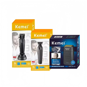 Ensemble de tondeuses électriques professionnelles <span class=keywords><strong>Kemei</strong></span> <span class=keywords><strong>KM</strong></span>-<span class=keywords><strong>2296</strong></span>/<span class=keywords><strong>KM</strong></span>-2299/<span class=keywords><strong>KM</strong></span>-1102 pour le rasage et la coupe des cheveux - Product Image 3