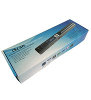 Scanner portable de documents et de photos A4 IScan avec interface USB, résolution 900 dpi, vitesse de numérisation de 8 secondes
