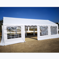Offre Spéciale – Meilleur Prix – Grande Tente Chapiteau Blanche d'Extérieur 4x6m, 5x12m, 6x12m pour Événements, Fêtes et Mariages