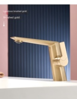Robinets de lavabo contemporains à poignée unique en laiton poli de luxe vanne en céramique chaude et froide pulvérisation de pluie robinets de douche de bain de qualité pour