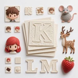 Letras de Gel 3D y Dígitos de Escultura en Relieve 4D para Placas de Matrícula - Product Image 3
