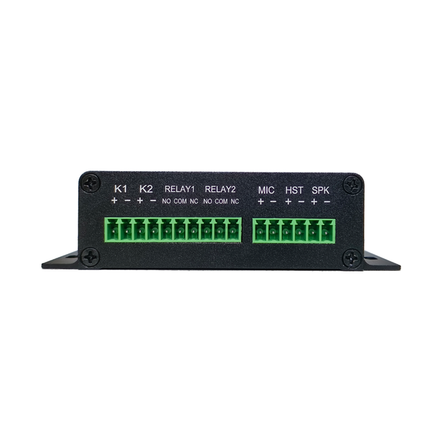 Vnetpa NS-T21 VOIP Paging Adapter 15W with  2 IO Alarm Input 2 Relay Out Monitor Speaker