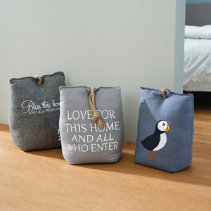 Creative Fabric Doorstop With Embroidery Mermaid Design Home Decoration Floor <b>Mount</b> Anti Collision Door Back <b>Block</b> - Product Image 1