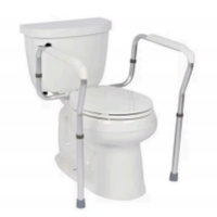 Siège de toilette amovible Accoudoir pour personnes âgées Salle de bain pour personnes âgées Assisté avec handicap sans cadre Grab Rail de toilette pliant