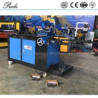 Machine de formage de coudes en acier au carbone Preda pour tubes ronds, machine de formage de coudes HVAC