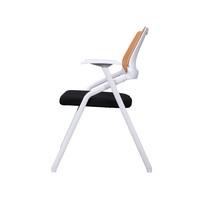 Chaise de bureau exécutive pliable en fer moderne de luxe, prête à être expédiée
