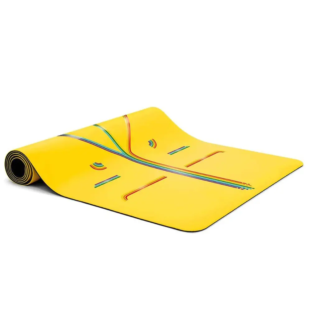 WARRIOR LIKE GRIP yoga fitness matt Taiwan technology white color digital printing PU rubber yoga mat