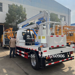 Plataforma de trabajo aéreo <span class=keywords><strong>pluma</strong></span> telescópica plataformas de trabajo aéreo operadas por energía plataforma de trabajo manlift aéreo <span class=keywords><strong>camión</strong></span> ISUZU - Product Image 5