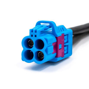 1 in 2 Vier-Port-HFM-Hochgeschwindigkeits-Fakra-Mini-Koaxialkabel-Lösungen - Product Image 2