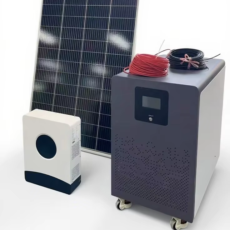 Home Solar Power System with Stackable