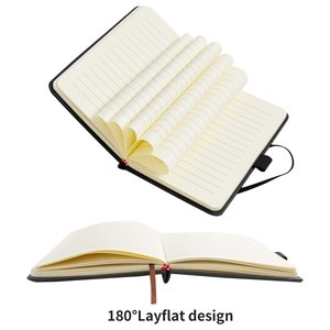 Carnet de notes personnalisé en cuir PU A6 A7, mini-journal à couverture rigide avec pages lignées et fermeture élastique <span class=keywords><strong>pour</strong></span> les voyages et les affaires - Product Image 6