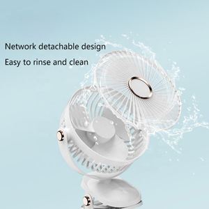 Precio Sorpresa: Ventilador de Clip Electrónico Portátil Rosa de 4 Pulgadas con USB, para Devolución y Reemplazo - Product Image 4