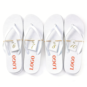 <span class=keywords><strong>2023</strong></span> nuevo logotipo personalizado PE mujeres chanclas zapatillas para mujer ligero verano playa chanclas boda chanclas para invitados - Product Image 3