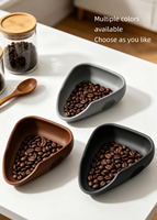 YDS Tasse doseuse à café en silicone souple, anti-déversement, pour le versement des grains, outil de pesage et de préparation en cuisine, récipient de mesure