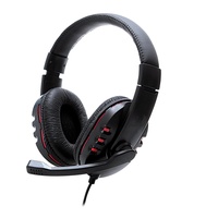 Casque de jeu pour PS4 PC Xbox One Casque avec micro sans suppression de bruit Casque avec basse pour PC portable Mac