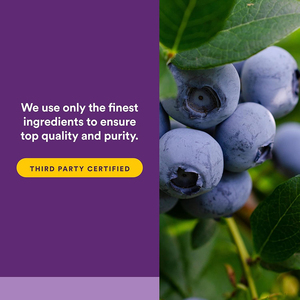 Extracto de arándanos de alta calidad y cápsulas blandas de antocianina que resisten la oxidación celular y protegen la salud ocular - Product Image 5