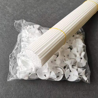 Youlun Eco-Friendly White Color 100pcs Pack 12in & 16in Balloon Pole Sticks Holder pour toutes les fêtes de mariage