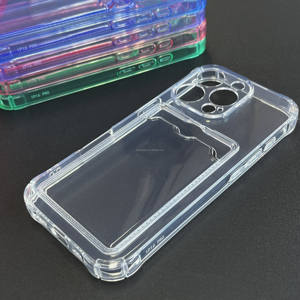 <span class=keywords><strong>เคส</strong></span>ใส TPU กันกระแทกสำหรับ iPhone 16 <span class=keywords><strong>Pro</strong></span> 15 <span class=keywords><strong>Pro</strong></span> <span class=keywords><strong>Max</strong></span> 14 Plus <span class=keywords><strong>13</strong></span> <span class=keywords><strong>12</strong></span>มีช่องใส่การ์ดทนทานมีสไตล์สำหรับการใช้งานในชีวิตประจำวัน - Product Image 5