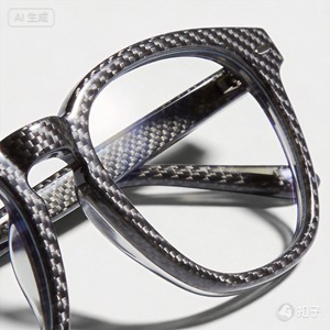 Monture de lunettes en fibre de carbone - Product Image 1