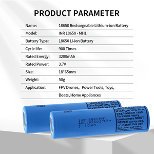 100% Original MH1 <span class=keywords><strong>18650</strong></span> 3200mAh <span class=keywords><strong>3</strong></span>,<span class=keywords><strong>7V</strong></span> Wiederaufladbare Lithium-Batterie Hohe Energiedichte 800 Zyklen E-Scooter UAV - Product Image 4
