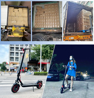 Trottinette électrique pliable en alliage d'aluminium CE Private-model YUNTU1 avec freins électroniques, suspension intégrale, contrôle par application, <30 km/h, 10.4 Ah