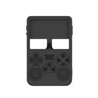 Étui de protection en silicone antidérapant pour console de jeu portable R36S Soft Touch Cover Skin