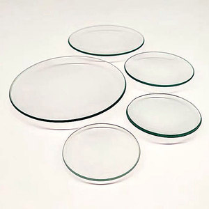 แก้วผสมแสงวงกลมขนาดเส้นผ่านศูนย์กลาง60มม. หนา3มม. โปร่งใสเป็นพิเศษสำหรับใช้งานในอุตสาหกรรมและโรงพยาบาลสำหรับใช้พลังงานแสงอาทิตย์ - Product Image 3