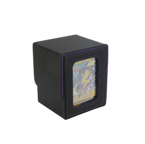Sac à dos en cuir PU MIO Two Win Dows, boîte <span class=keywords><strong>de</strong></span> qualité pour cartes <span class=keywords><strong>de</strong></span> jeu <span class=keywords><strong>Yu</strong></span>-<span class=keywords><strong>Gi</strong></span>-Oh Commander, jeux d'échecs, enfants, capacité <span class=keywords><strong>de</strong></span> 100+ cartes - Product Image 4