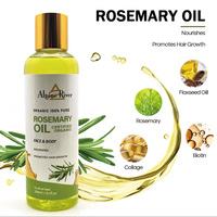 Huile Essentielle Pure de Romarin et Menthe Bio 100% Naturelle Alpine River Marque Blanche pour la Croissance Capillaire, le Renforcement et le Raffermissement du Cuir Chevelu