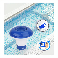 Automatischer Schwimmender Chlortablettenspender für Schwimmbäder Funktionsreicher Chemischer Schwimmbadreiniger