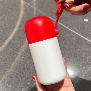 Wholesale Compact Portable 304 Stainless Steel <b>Thermos</b> Cup with Vacuum Pump Children's Mini Pocket Cup <b>Bottles</b> - Product Image 4