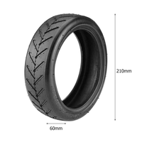 Neumático para Patinete Eléctrico New Image 8.5, Neumático Exterior y Cámara de Aire de 8.5 Pulgadas para Xiaomi M365 Pro Mi3, Neumáticos de 8.5 Pulgadas (Envío desde Almacén en la UE)