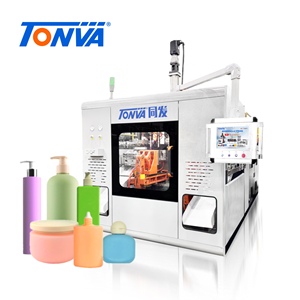 Peluş Yumuşak Malzemeden Kozmetik Şişesi Losyon Kapları Üretim Şişirme Makinesi - Product Image 1