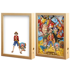 Luffy Led Decorative Light Painting Lamp Anime One Zoro Three Color Light Glowing Photo <b>Frame</b> Luminous Hanging <b>Poster</b> Solar DC - Product Image 1