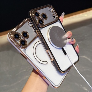 Funda Protectora para iPhone 17 con Lente Desmontable, Recubrimiento Electrochapado, Carga Inalámbrica, Parachoques de TPU, Prevención de Huellas Dactilares - Product Image 4