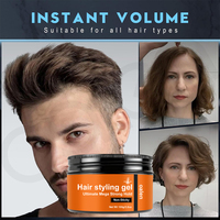 Luxfume – Pommade coiffante à tenue ultra forte, ingrédients naturels, base aqueuse, non collante, pour barbier, marque privée