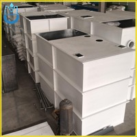 Station d'épuration des eaux usées MBR intégrée en conteneur avec une capacité quotidienne de 200 mètres cubes pour l'équipement industriel des laboratoires