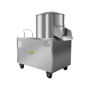 เครื่องปอกมันฝรั่งและแครอททำจากสแตนเลสเครื่องแปรรูปผักผลไม้ให้ผลผลิตสูงอัตโนมัติสำหรับร้านอาหาร - Product Image 4