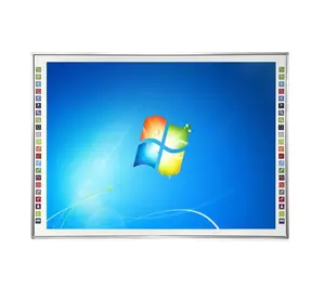 82 inch Multi touch IR electronic interactive whiteboard , smart board with projector for school