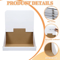 Caja de Exhibición de Cartón Reciclable Personalizada, Grado Alimenticio, Flauta E, Ecológica, con Relieve y Laminado Mate