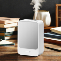 Diffuseur d'huiles essentielles Dermey 400 ml pour la maison, parfum d'ambiance, désodorisant, alimentation électrique par batterie et prise secteur
