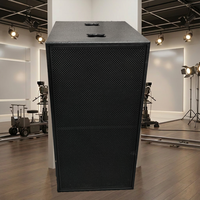 Subwoofer sur pied en bois LS3 Série LS LS118B/LS218B 18 pouces 4 Ohm 700W/1400W MONO Sortie audio Garantie 3 ans