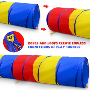 Tente tunnel de jeu pour enfants Safe Enough Kids, colorée et pliable, pour tout-petits - Product Image 6