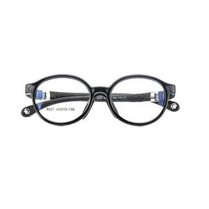 Entrega rápida, montura de gafas ovalada de silicona negra personalizable para niños, gafas deportivas 9027 con <span class=keywords><strong>correa</strong></span> óptica para leer - Product Image 5