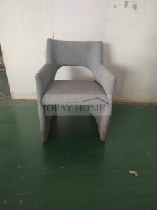 <span class=keywords><strong>เก้าอี้</strong></span>เน้นเสียงผ้ากำมะหยี่หุ้มเบาะแบบม้วนกลับที่ทันสมัยเก้าอี้พักผ่อนสไตล์เรียบง่าย - Product Image 5