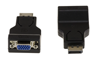 Adaptateur DP vers VGA, câble convertisseur de port d'affichage DP vers VGA, adaptateur mâle vers femelle 1080P pour moniteur HDTV, MacBook, projecteur, PC
