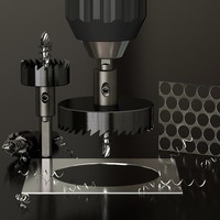 Scie cloche BEILI HSS 6542 avec trou de centrage intégré 16-80mm et foret pilote pour perçage de tôles fines en acier inoxydable et en fer