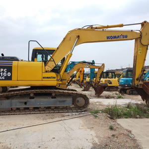 เครื่องขุดมัลติฟังก์ชั่นแบบใช้ดั้งเดิมของญี่ปุ่น Komatsu PC160-7รถขุด Komatsu ประสิทธิภาพสูง130in pc128สภาพดี - Product Image 4