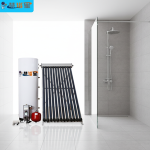 Calentador de Agua Solar Presurizado de 100L Tipo Split con Tubo Evacuado, Colector de Tubería de Cobre y Tanque de Almacenamiento de Agua Interior - Product Image 1
